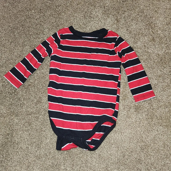 Boy's 9 Months Set of Long Sleeve Bodysuits - Picture 8 of 9